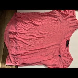 Pink polo tee shirt